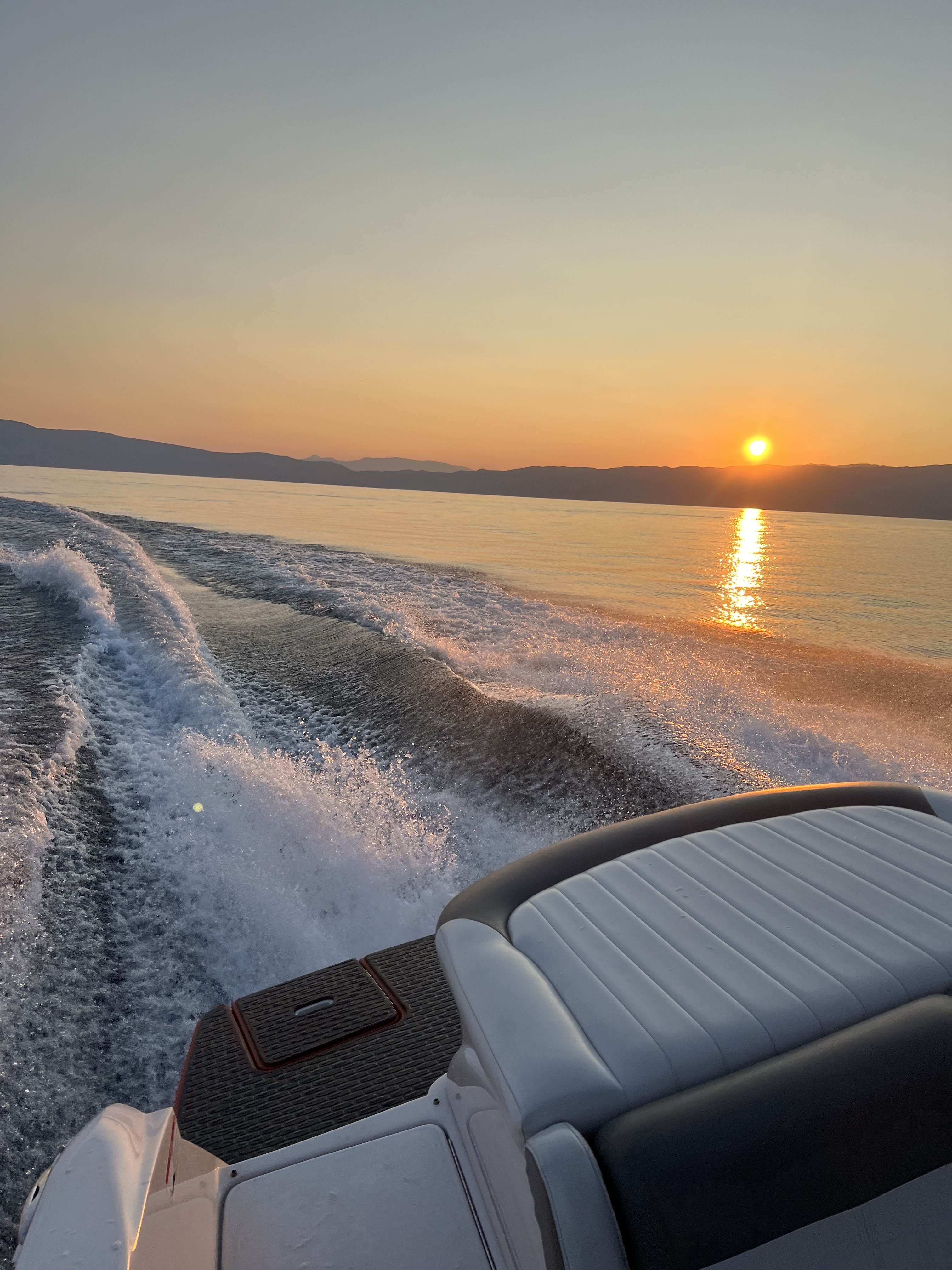 Boat in the sunshine